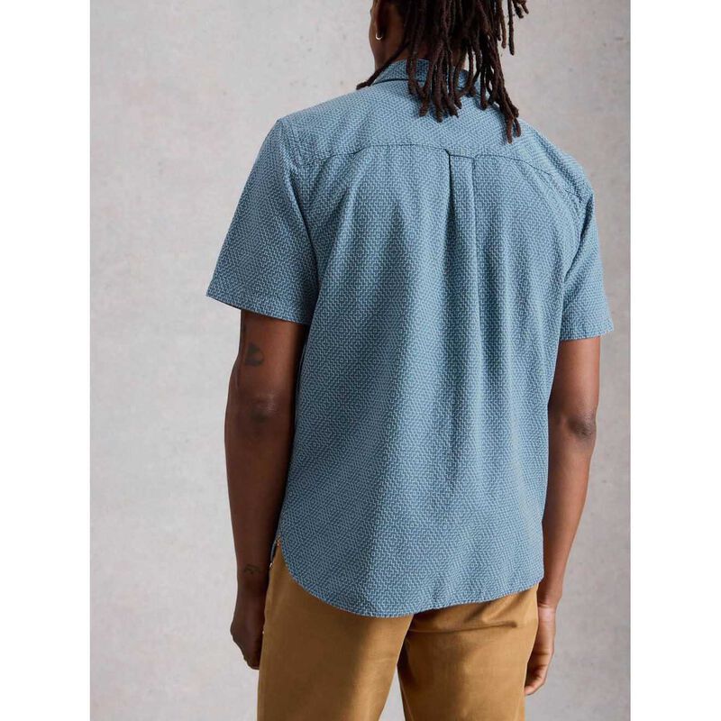 White Stuff Tile Stitch S/S Shirt image number 1